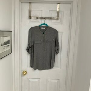 Calvin Klein Gray Women's Top